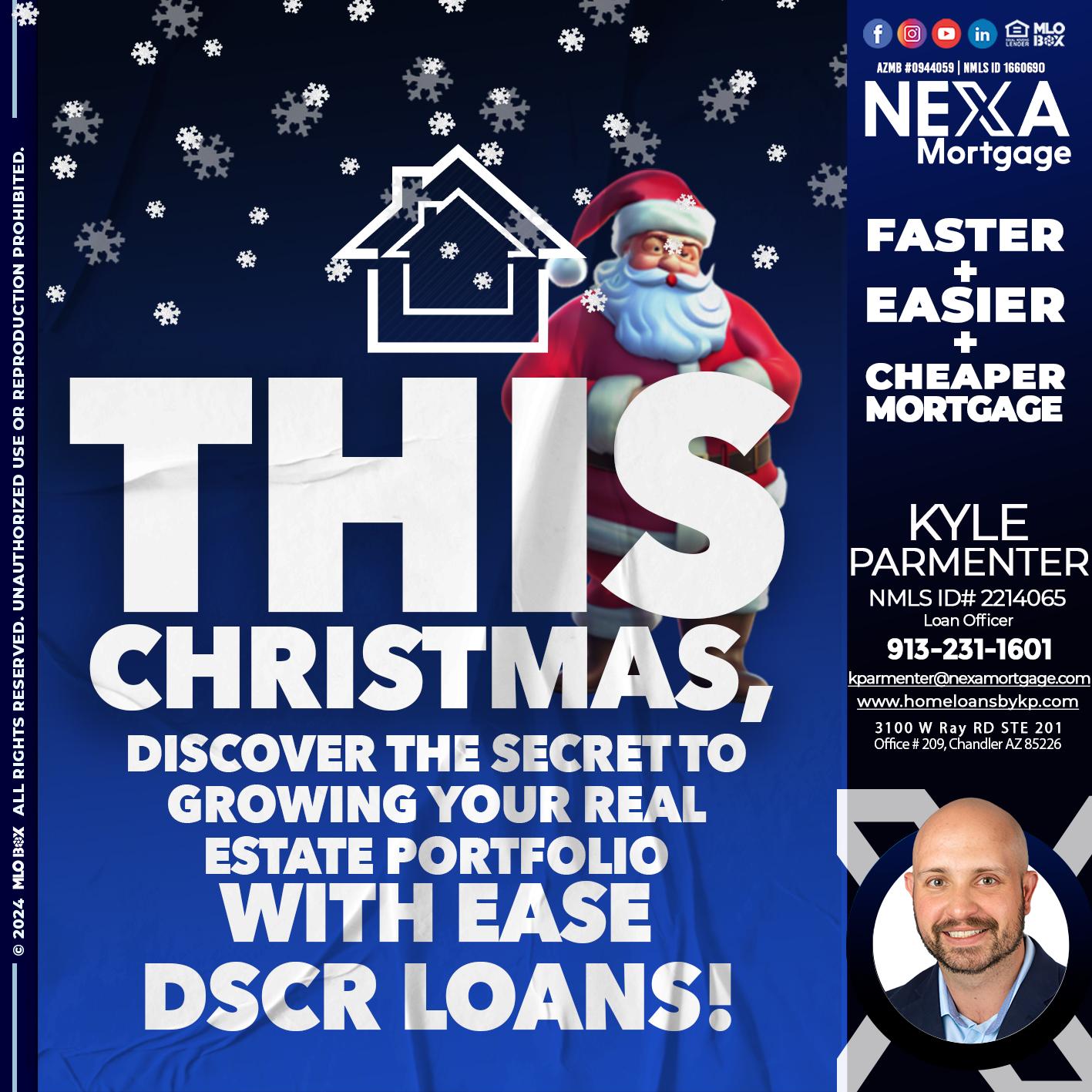 this christmass - Kyle Parmenter -Loan Officer